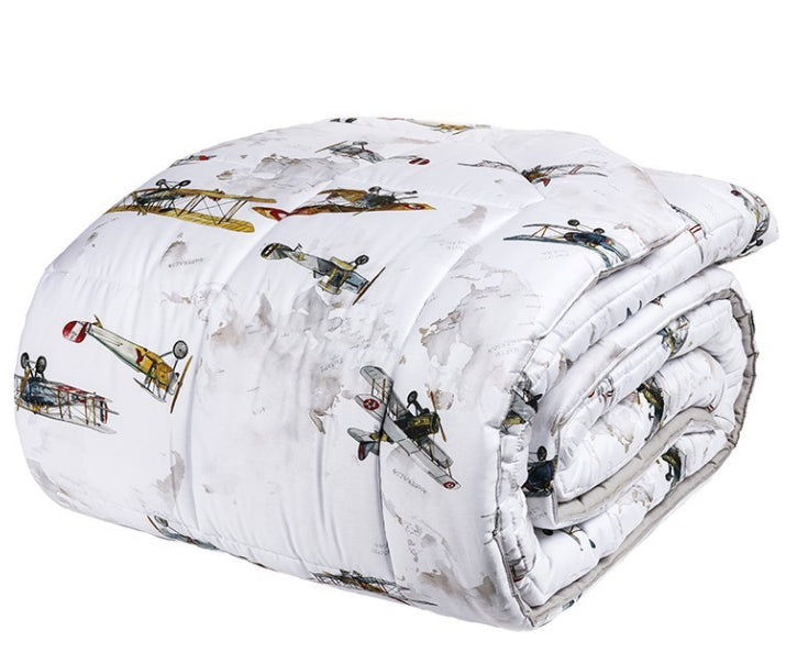 VOLO trapunta piazza e mezza raso di cotone