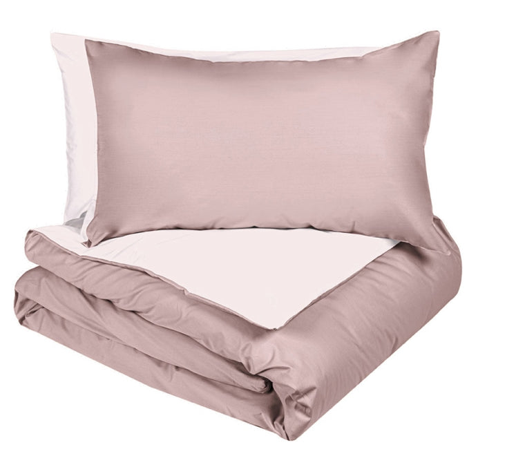 DIALOGO parure Copripiumino singolo glicine-purple