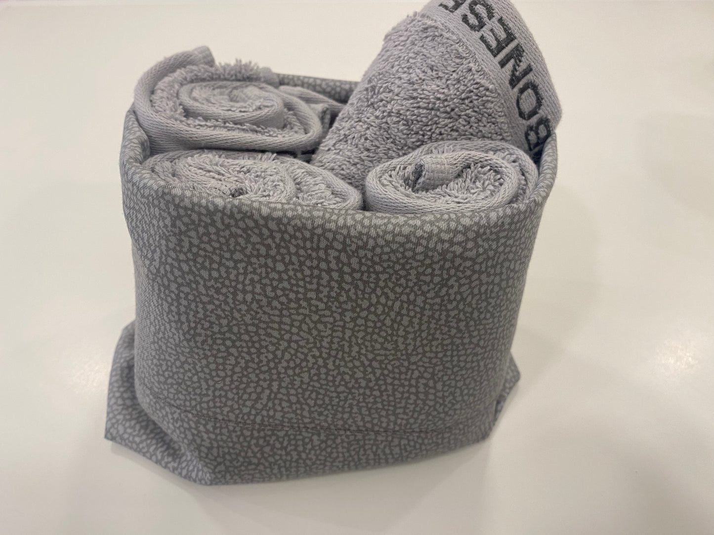 MINIMAL basket con 4 lavette