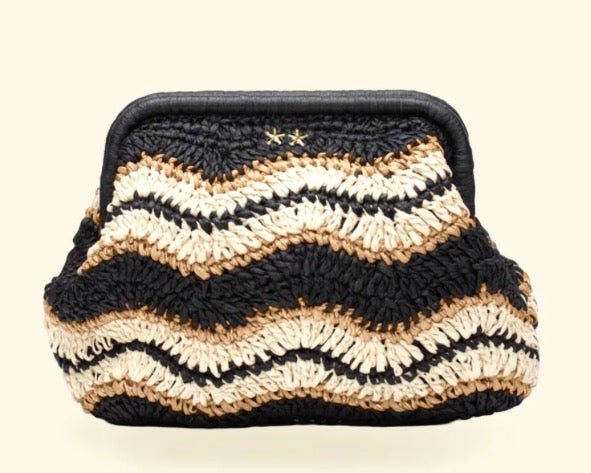Clutch bag paglia F**K