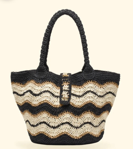 Bag paglia F**K