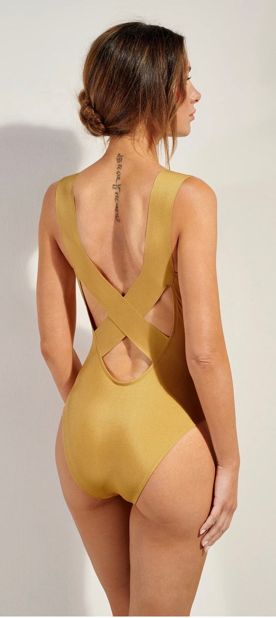 Costume intero incrociato sulla schiena Pain de sucre